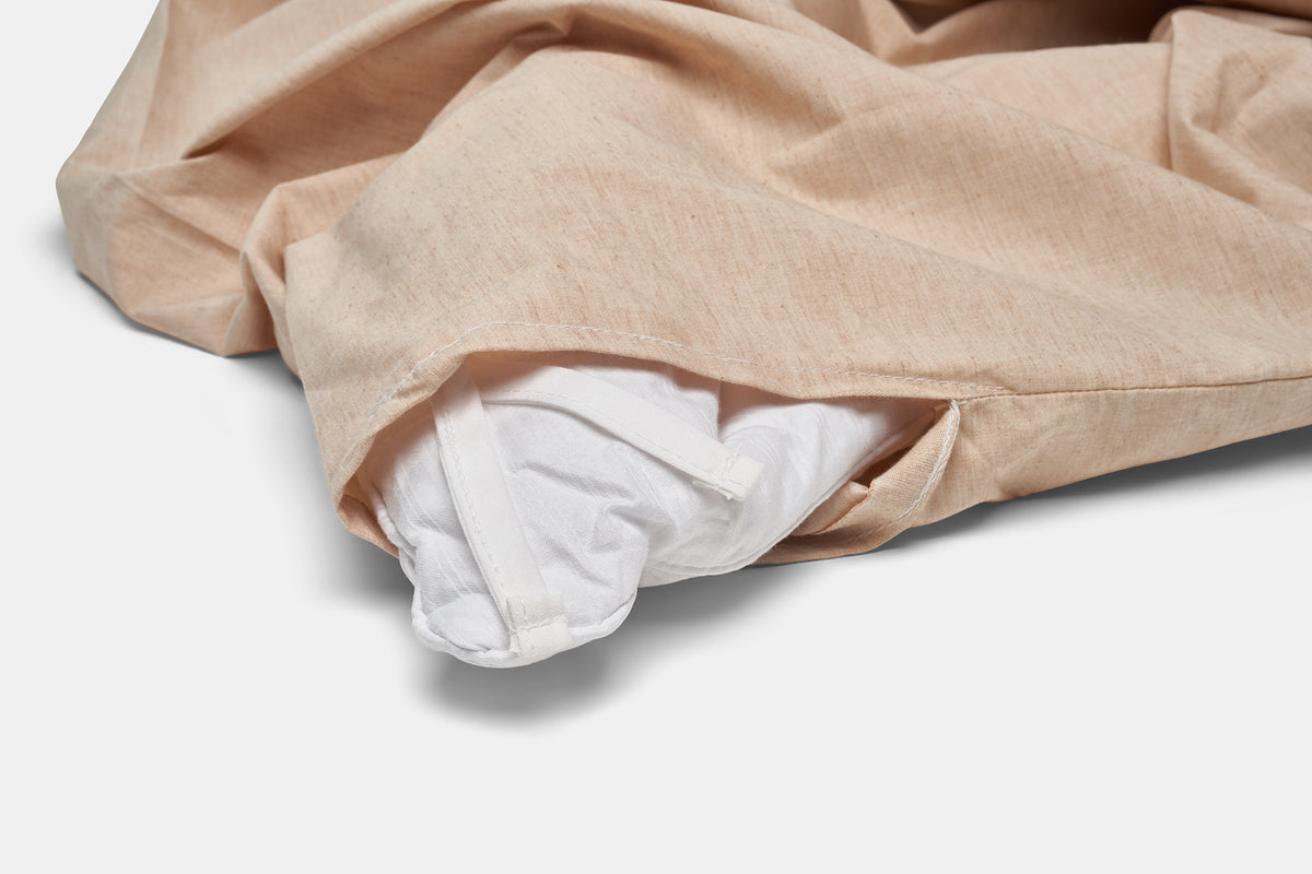 Hand Pull Closeup Duvet Cover Set High Quality Foxfibre Colored Cotton Made in USA