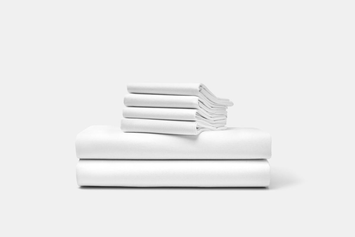 Percale bedding bundle