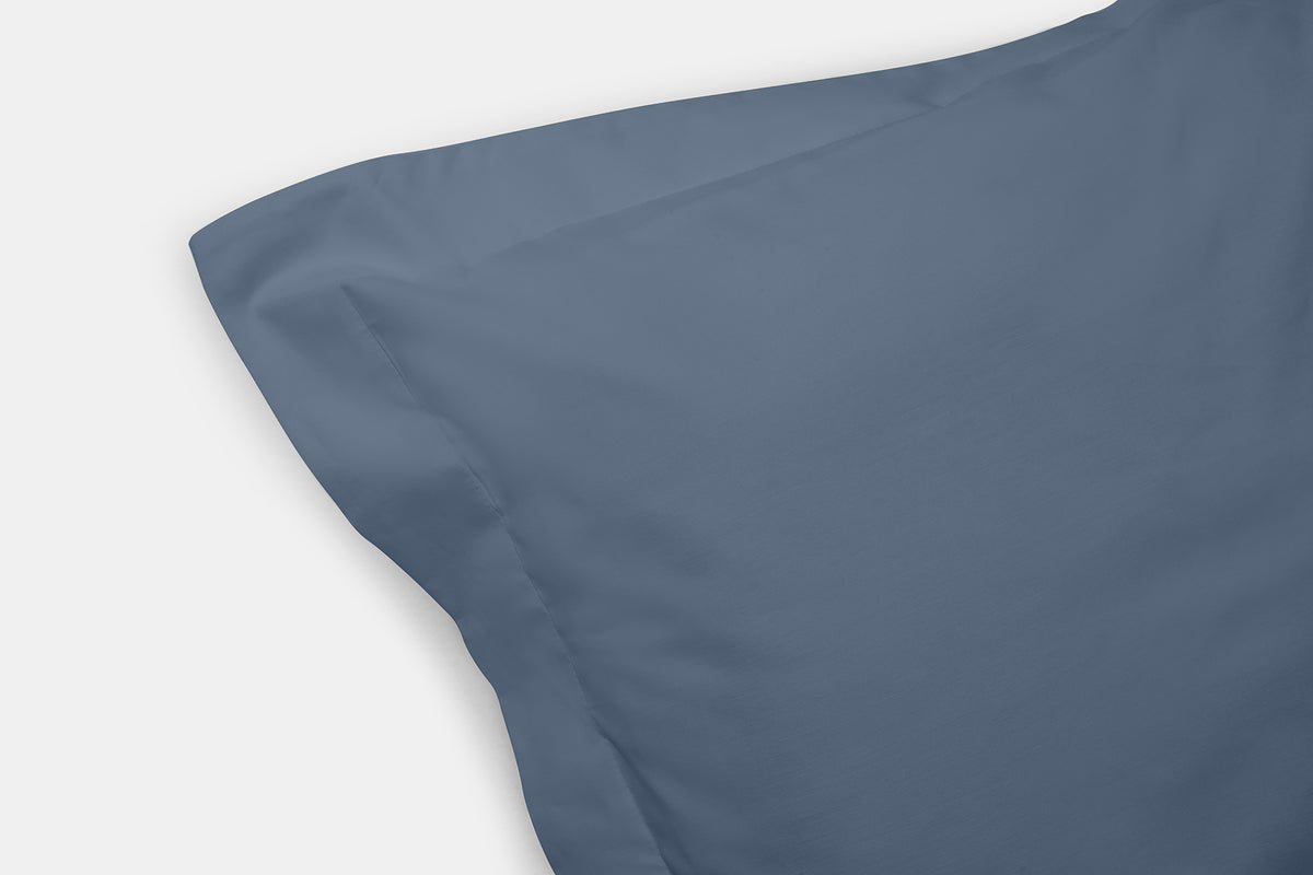 Chesapeake Blue cotton duvet cover set for home bedding