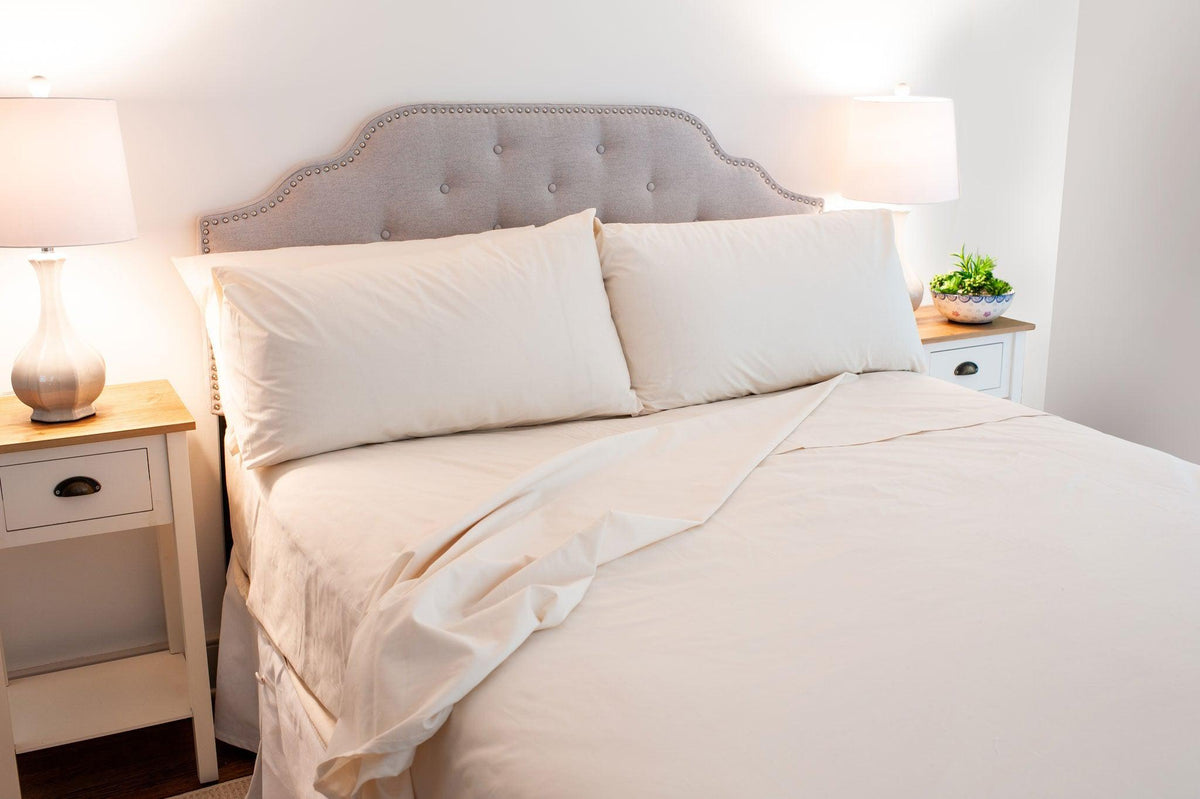 Single fitted bed sheet irregular